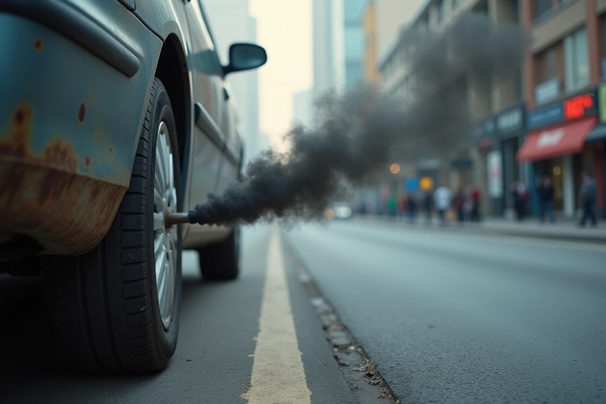 Pollution automobile : identification de la source principale