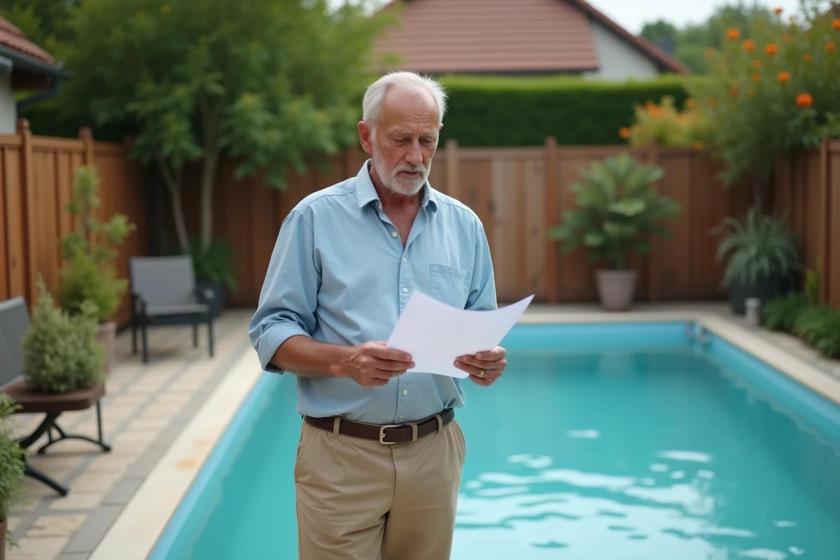 Amende pour une piscine non déclarée : les détails importants